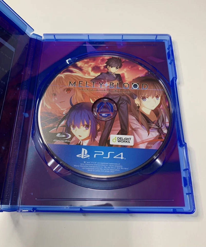PS4 MELTY BLOOD: TIPO LUMINA PS4 PlayStation 4 TIPO LUNA Japón Foto 2 de 2