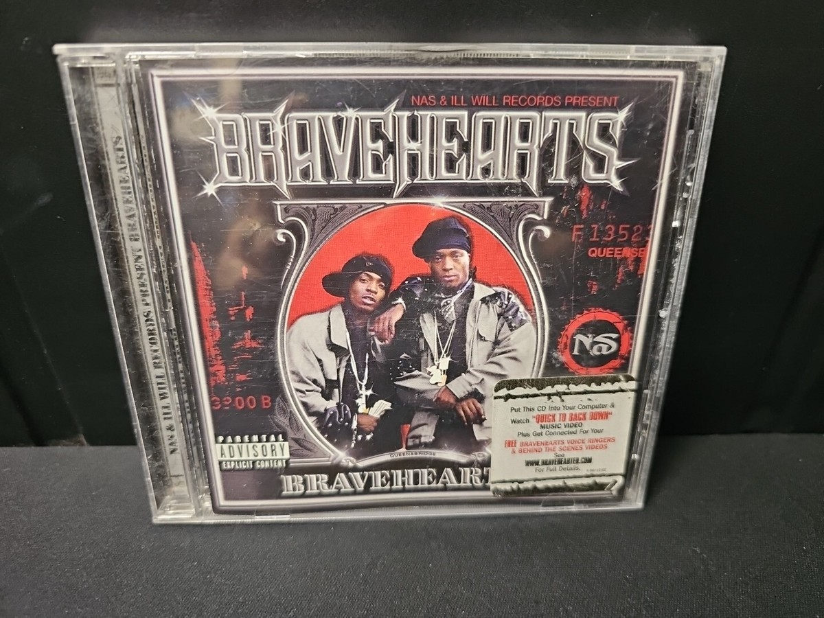 Bravehearts: Bravehearted (CD, 2003) Quick to Back Down (Nas, Lil