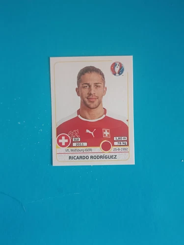Euro 2016 Panini Figurina New Stickers Ricardo Rodriguez Svizzera N 108