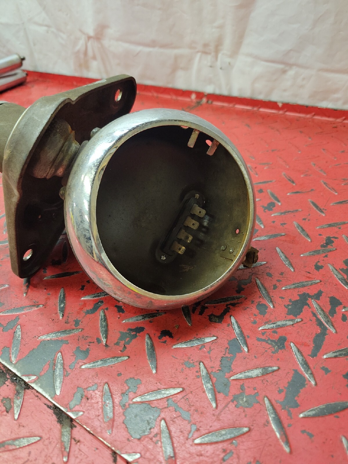 1973 Harley Davidson Aermacchi X90 Headlight / Speedometer / Handlebar