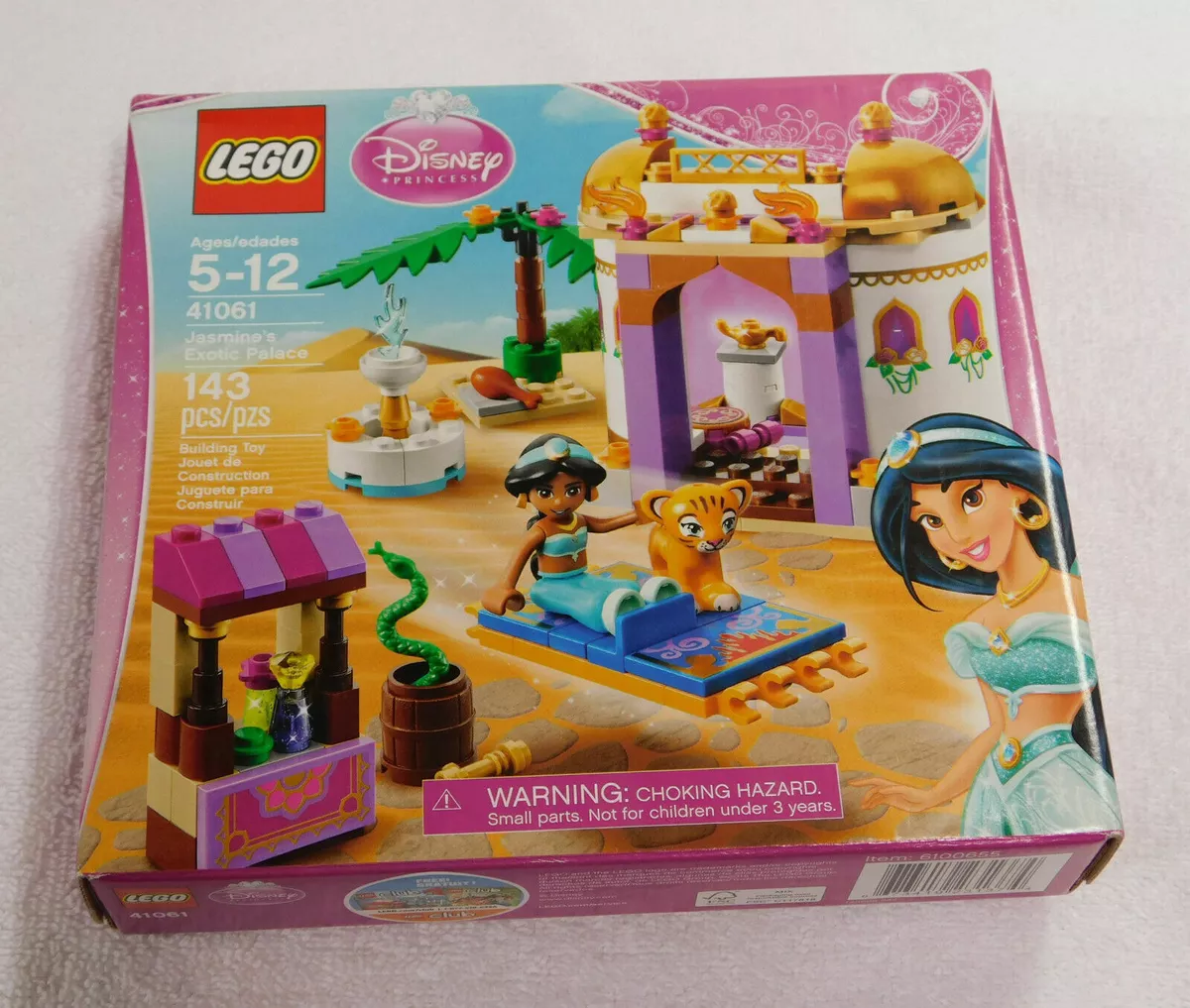 LEGO Disney Princess JASMINE EXOTIC PALACE Aladdin - New! 673419231374