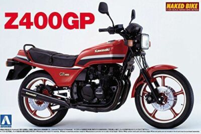 Aoshima 1/12 BIKE Kawasaki Z400GP Plastic Model Kit from Japan NEW