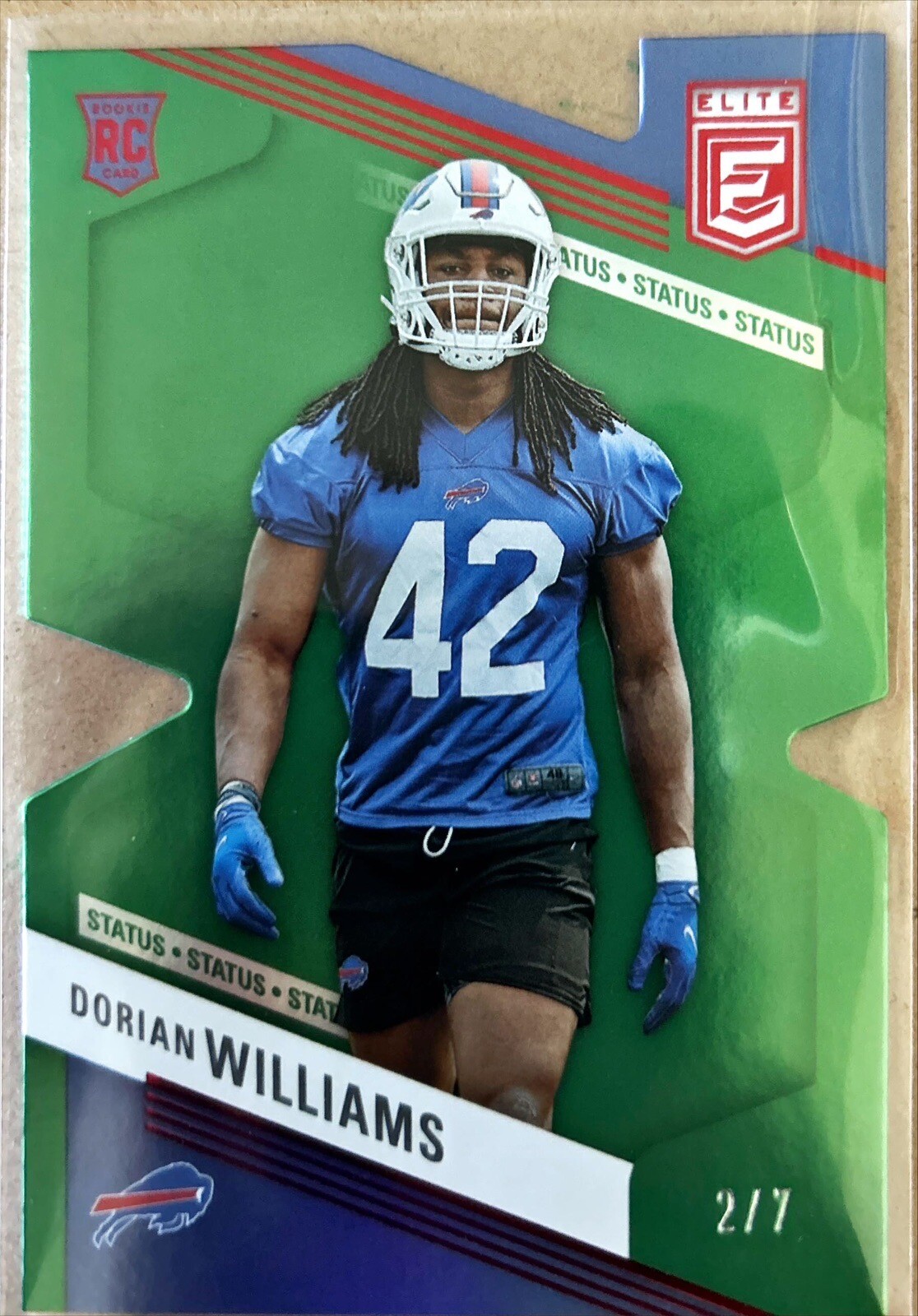Dorian Williams Panini Donruss Elite #137 Status