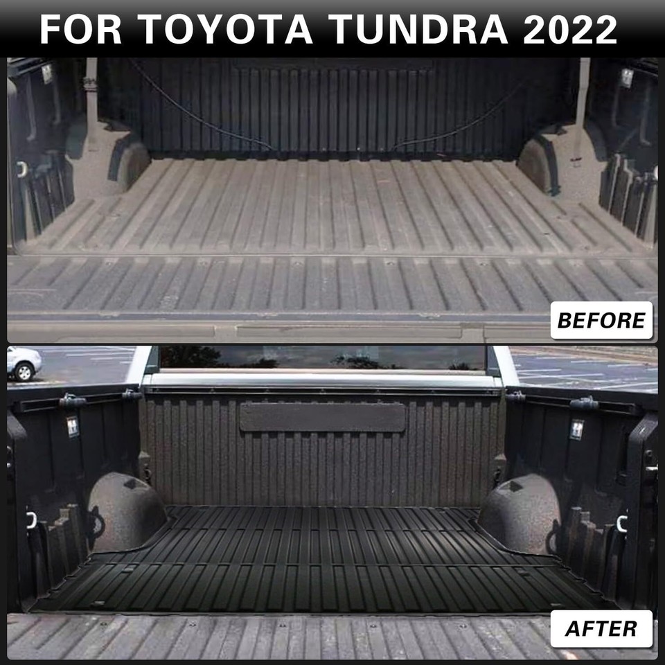 Truck Bed Mat Trunk Liner Bed Liner for Toyota Tundra 20222024 5FT