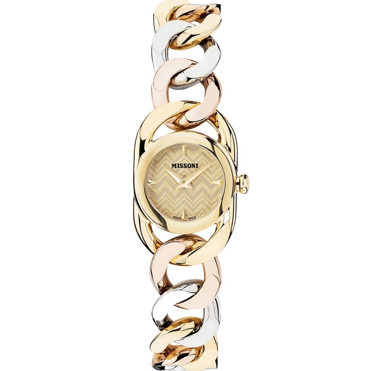 Missoni Gioiello Rose Gold 22.8MM Bracelet Watch | eBay