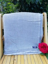 Pashmina Sofa Blanket Soft Cashmere Sofa Throw Handmade Nepal herringbone weave