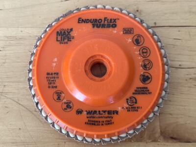 Walter Surface Technologies 06A452 Flap Disc Coarse Grit 36/60, 4-1/2 x 5/8''-11