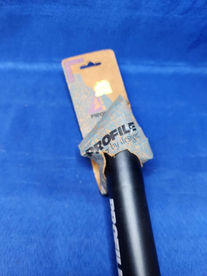 Vintage 1998 Black PROFILE 31.6 Fastback Seatpost Profile Design NOS - Image 2 of 4
