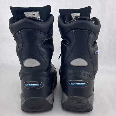 Ice Armor Snow Boots Men's 11 Black Ice Fishing Insulated Aqua Plus  Waterproof