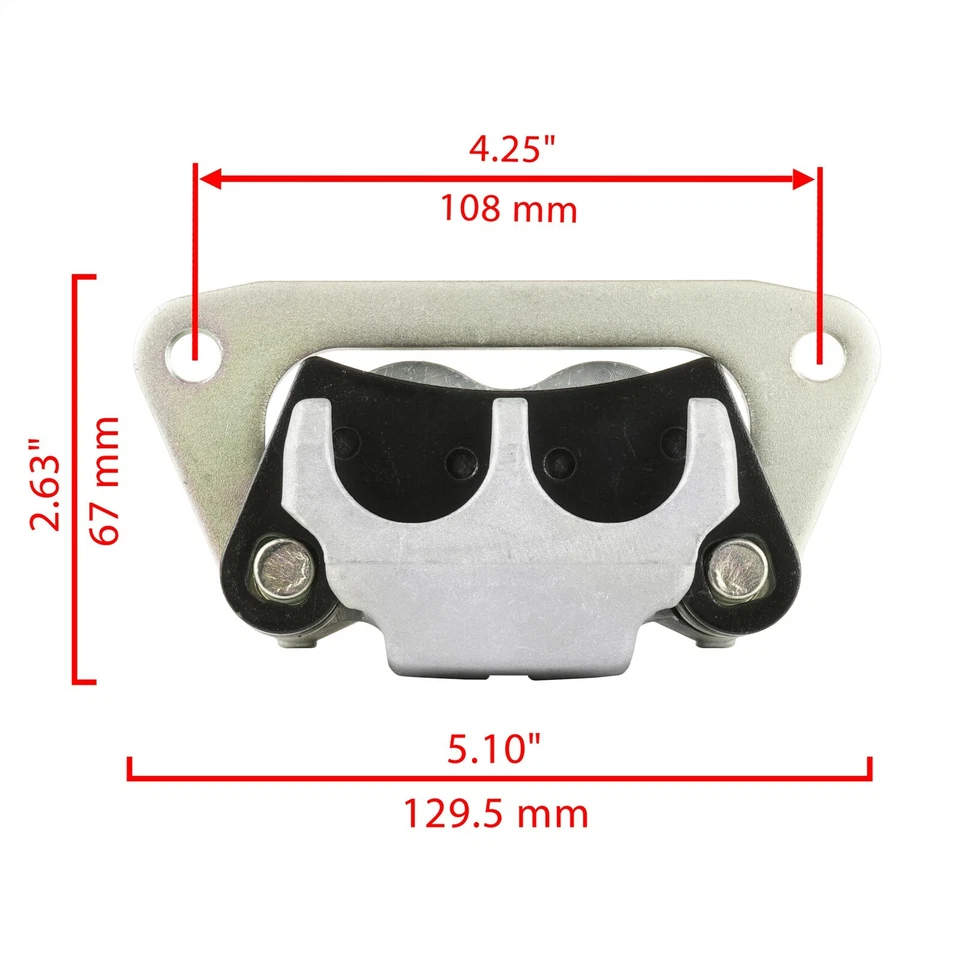 Pinza de freno delantera derecha para Polaris Outlaw 525 2007-2011/Outlaw 450 2008-2010 Foto 2 de 3