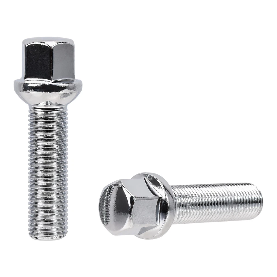 (20) Parafusos de assento esférico M14x1.5 no geral 70mm para Mercedes Benz CL550 CL600 E200 - Imagem 2 de 4