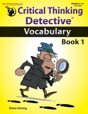 Critical Thinking Detective Vocabulary Book 1 - Fun Mystery Cases (Grades 5+)
