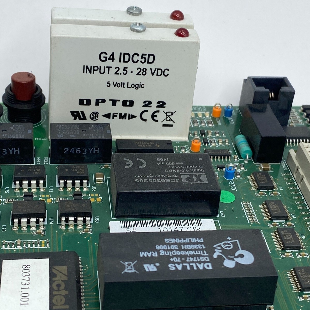 C-4B 94V-0 E189010 Board, Dallas DS1747 Timekeeping RAM S 