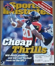 2/12/2001 Sports Illustrated XFL North Carolina Tar Heels Theo Ratliff Orioles