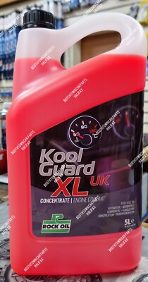 5L Rock Oil KOOL Guard XL UK Motorrad Motocross komplett Motorkühlmittel