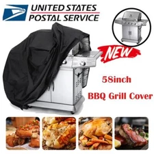 58" BBQ Gas Grill Cover Barbecue Waterproof Outdoor Patio Fire Pit UV Protection