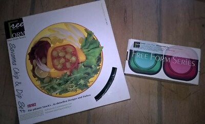 Snack Schalen Set Schüsseln Free Form Savanna Chip & Dip Set