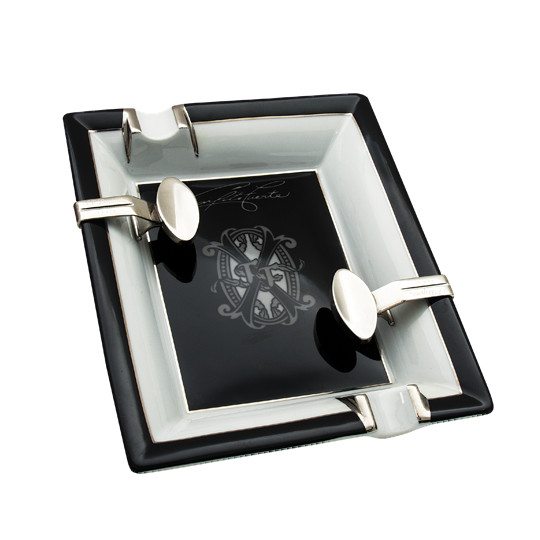 ST DUPONT LIMITED EDITION OPUS X BLACK ASHTRAY PORCELAIN FROM 2005 NEW W BOX