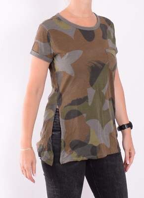 G-Star Damen T-Shirt Shirt Classic Gr.S (DE 38) Roa Mbc Pocket  Grün 112917