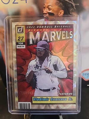 2022 Panini Donruss - Marvels Silver #M-7 Vladimir Guerrero Jr. /349