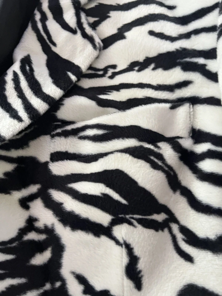 Griffin Melbourne Men’s Custom Design Size Small Zebra Stripe Blazer Jacket Foto 4 de 4