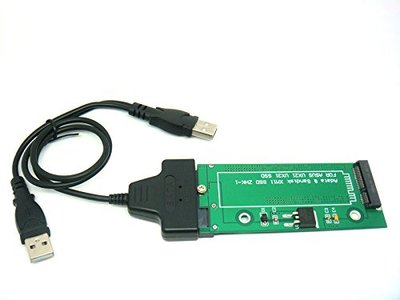 Sandisk SDSA5JK ADATA XM11 xm11zzb5 SSD from Asus UX31 UX21 to SATA Adapter card