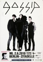 Gossip - Live In Berlin, Berlin 2010 | Konzertplakat | Poster
