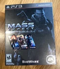 Mass Effect Trilogy Playstation 3 PS3 W/ Slip Cover (no manual)
