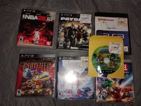 HUGE VIDEO GAME LOT FOR 360, PS1,PS3,WII,DS, SWITCH READ