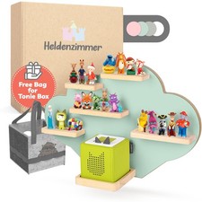 Heldenzimmer Tonie Shelf Cloud - Magnetic Tonies & Toniebox Storage Accessory