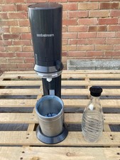 SodaStream Crystal Sparkling Water Maker Machine Soda Stream + Glass Carafe
