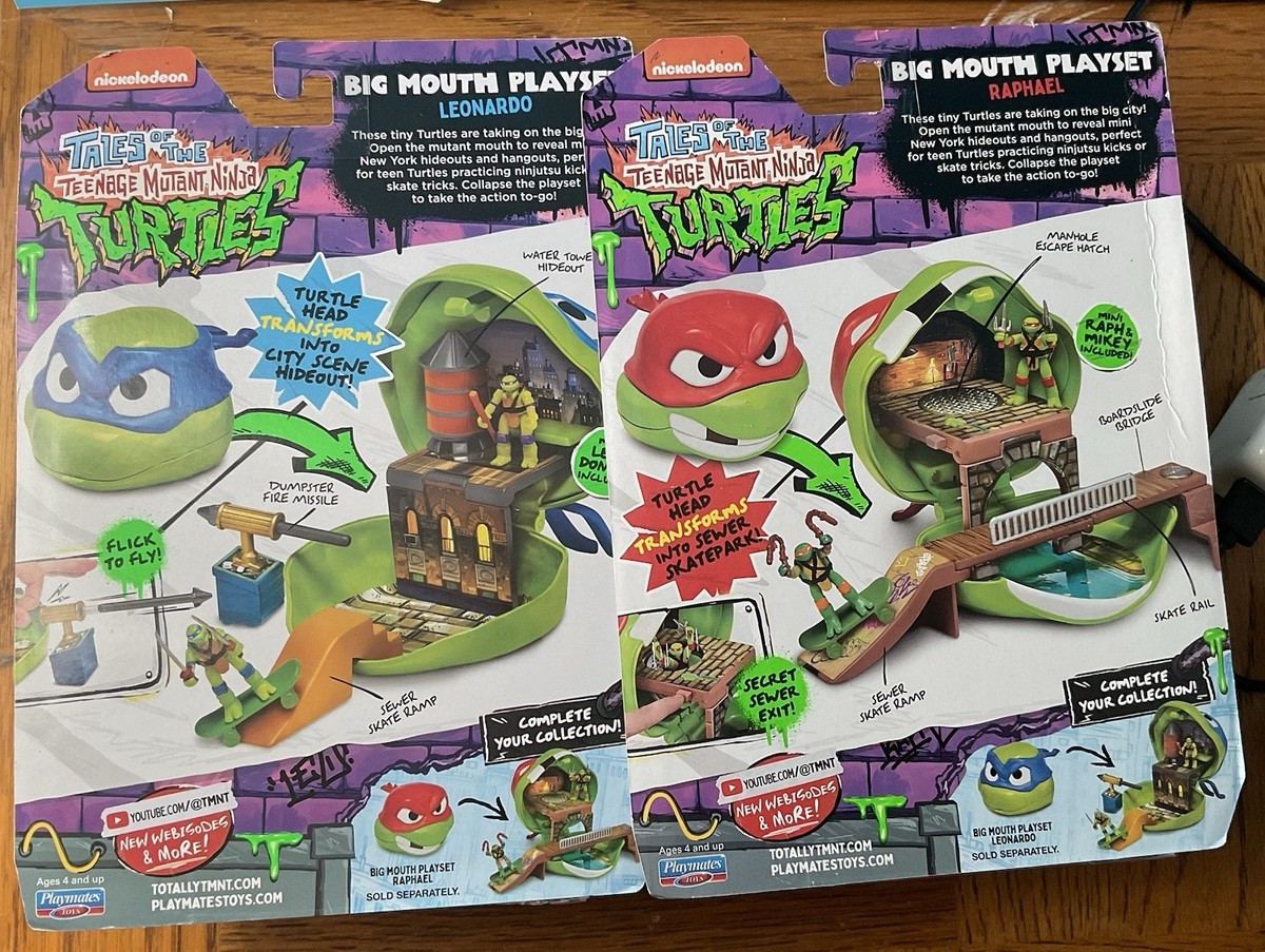Tales Of The Teenage Mutant Ninja Turtles Big Mouth Playset