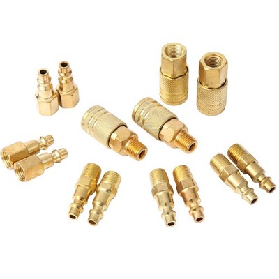 Paoeyrb 14 Pcs Brass Quick Connect Hose Fittings, Premium Air Hose Fittings, ...