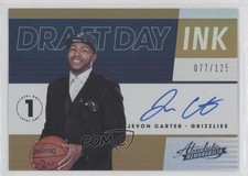 2018-19 Panini Absolute Memorabilia Draft Day Ink 77/125 Jevon Carter Auto vf5