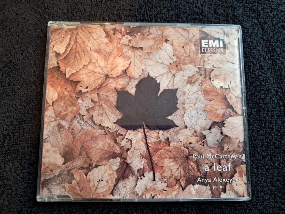 PAUL McCARTNEY A leaf UK 7 track rare cd single 1995 Anya Alexeyev piano Beatles - Image 2 of 2