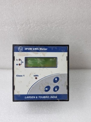 LARSEN & TOUBRO 3P4W kWh METER WM30JFC3C00 80-300V 50Hz 3Phasen 4Wire kWh