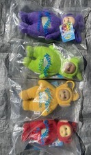 Avon Teletubbies Small Plush Set Stuffed Animal, 1999, Retired, Multicolor