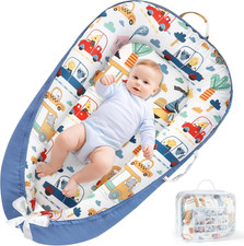 Riduttore Lettino Neonato 90X55 Cm Cuscino Doppia Faccia Riduttore per Culla Neo