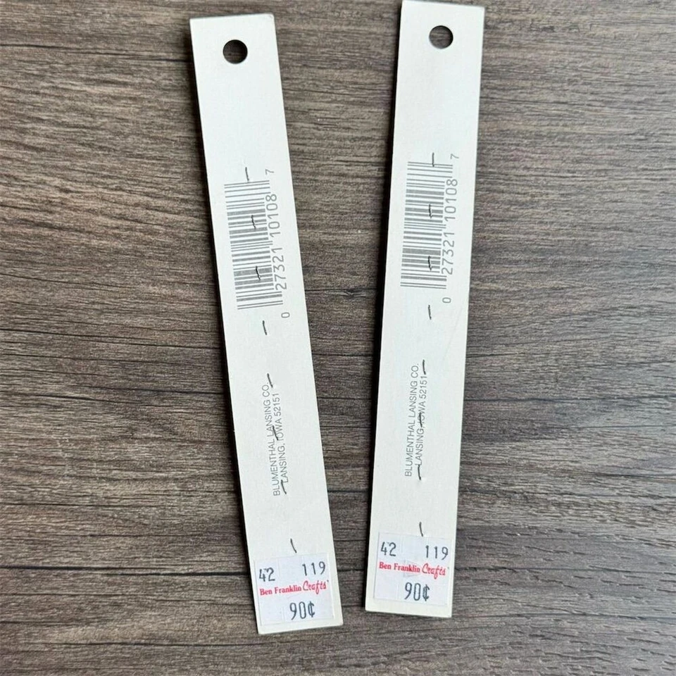 NEW Vintage Slimline Black 4 Hole Flat Round Sewing Buttons 16 Pack 4 crafts DIY - Image 4 of 4