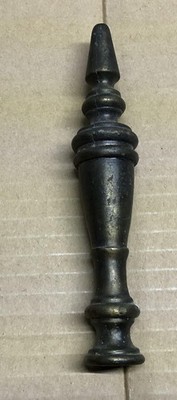 Table Lamp Finial 5.5'' spear spike Vintage topper cast metal