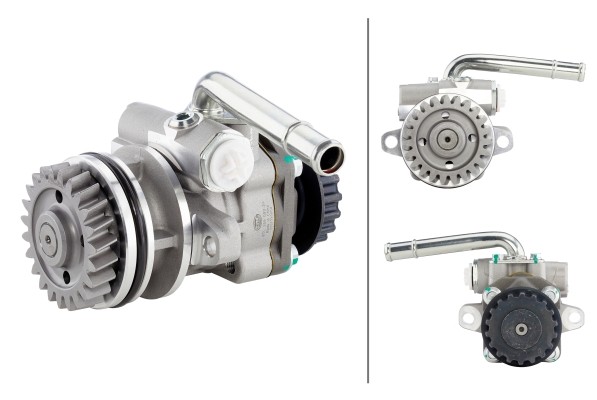 Hella Hydraulikpumpe Lenkung Servopumpe FüR VW Multivan V 2.5 TDI Transporter-image