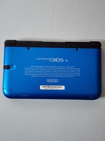 Nintendo 3DS XL Handheld Game Console SPR-001 Blue/Black With Charger