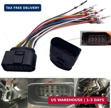 Xenon Headlight 10 to 14 Pin Wiring Harness Connector Plug Adapter Compatible wi
