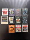 Lot Of 11 Atari 2600 Game Cartridges