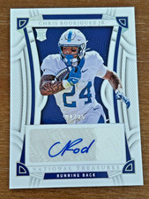 2023 Panini National Treasures Collegiate - Chris Rodriguez Jr. RC Auto #04/25