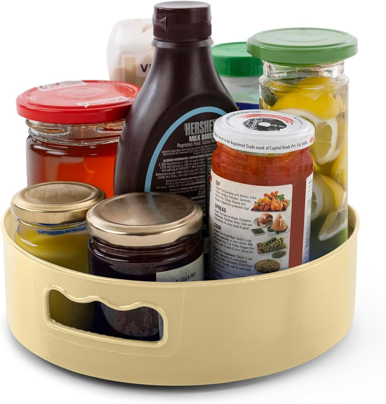 Lazy Susan Girevole Professionale 360° | Organizer Alta Efficienza