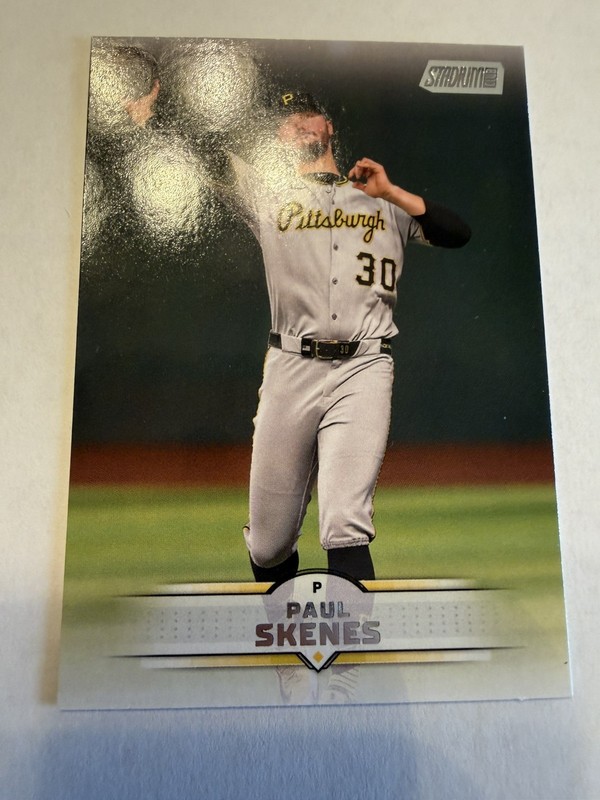 2025 Topps Stadium Club Paul Skenes #105 Pittsburgh Pirates