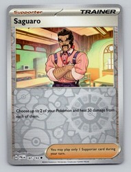 Saguaro 187/193 Paldea Evolved Reverse Holo Uncommon Trainer