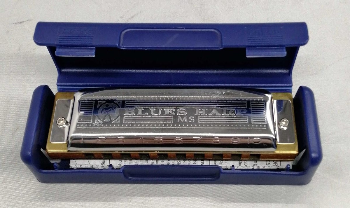 Hohner M533016X C Major Harmonica Brass 68g, 10.5x3x2.5cm