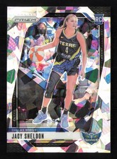 Jacy Sheldon 2024 Panini Prizm WNBA #4 Ice Prizms Rookie Dallas Wings